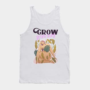 GROW YOUR WAY Victorian Gardening Design Tank Top